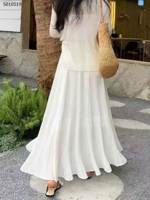 Váy Angel dài dáng chữ A voan - 220,000