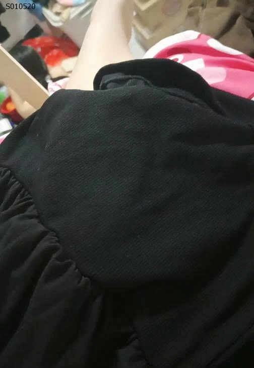 Váy bí dài trễ vai một bên vai phong cách Hepburn cho nữ - 440,000