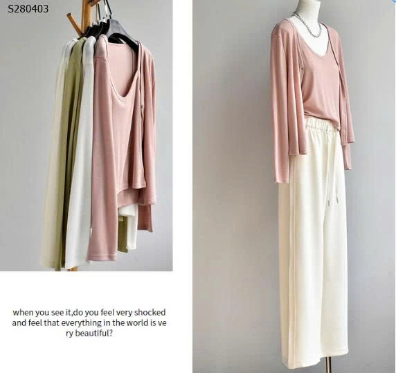 Set 2 áo dây & cardigan- 240,000