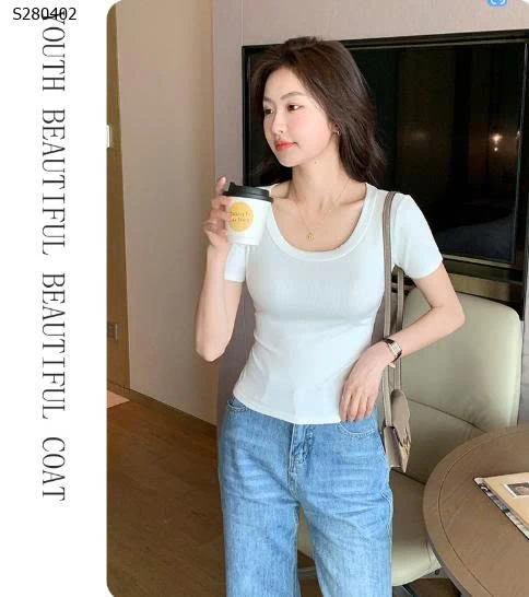 Áo thun tăm ngắn tay - 84,000