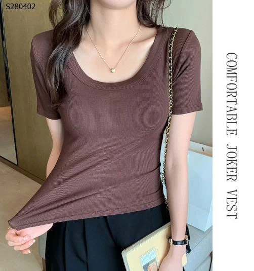 Áo thun tăm ngắn tay - 84,000