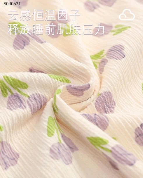 Bộ mặc nhà 2 dây có đệm ngực - 135,000