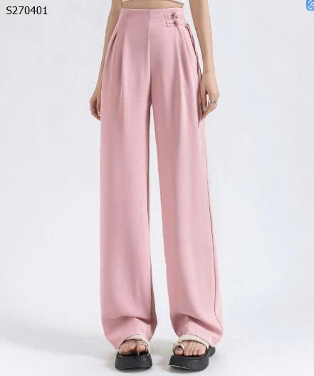 Quần suông cúc lệch- 264,000