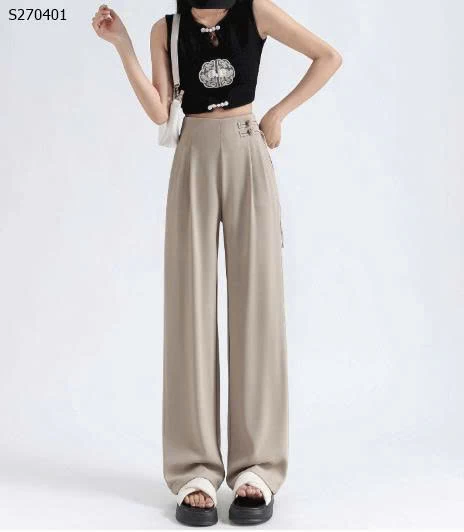 Quần suông cúc lệch- 264,000