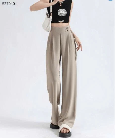 Quần suông cúc lệch- 264,000