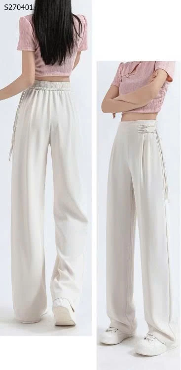 Quần suông cúc lệch- 264,000