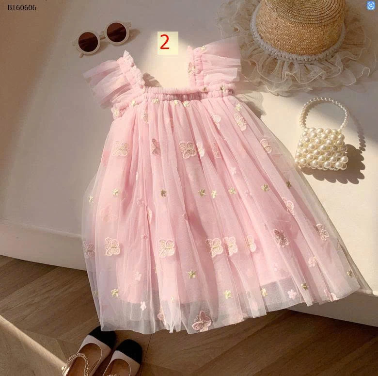 VÁY SÁT NÁCH ĐÍNH BƯỚM BG-Sỉ 179k