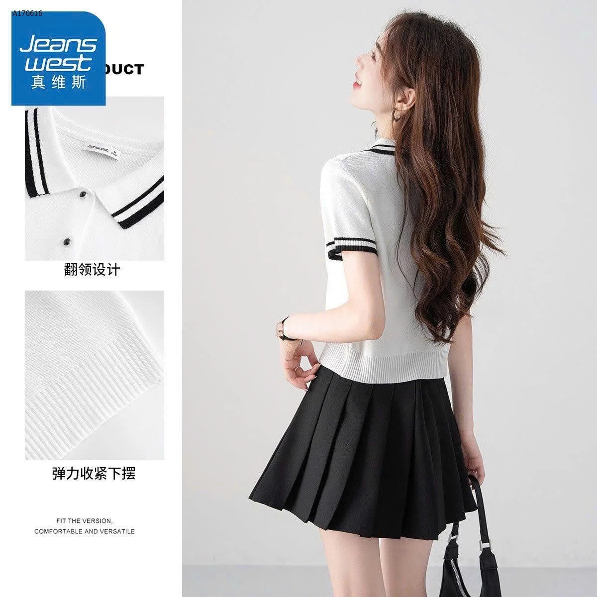 POLO NỮ JEANWEST -sỉ 268k