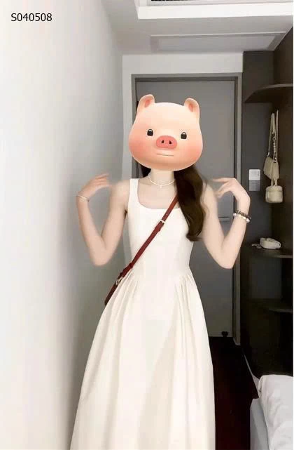 Váy sát nách dáng dài - 399,000