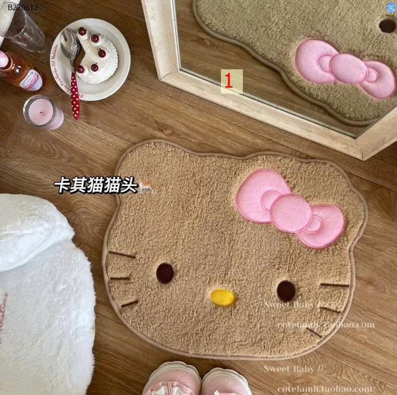  THẢM CHÂN HELLO KITTY-Sỉ 73K