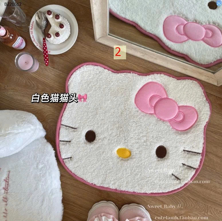  THẢM CHÂN HELLO KITTY-Sỉ 73K