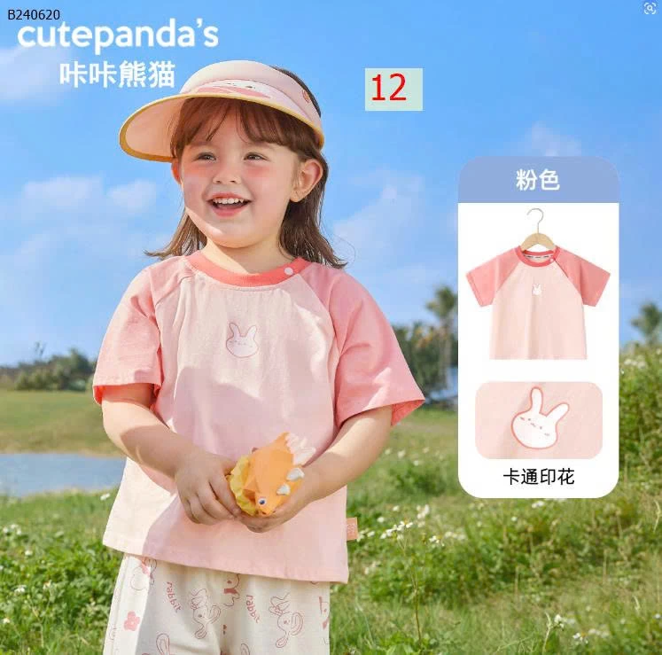 Áo thun tay ngắn cho bé -Sỉ 87K