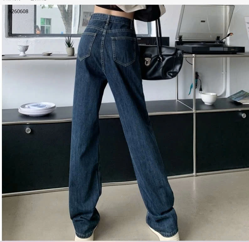QUẦN JEAN SUÔNG CẠP CHÉO  - sỉ 140k