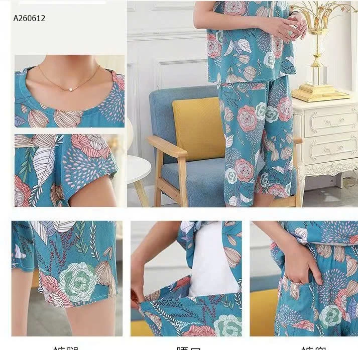 BỘ MẶC NHÀ TRUNG NIÊN CHO MẸ - sỉ 95k