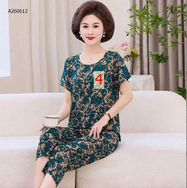 BỘ MẶC NHÀ TRUNG NIÊN CHO MẸ - sỉ 95k