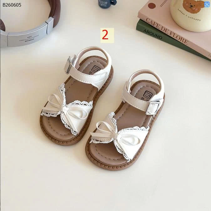 DÉP SANDAL NƠ CHO BÉ-Sỉ sz 21-25: 134k  sz 26-30: 142k 