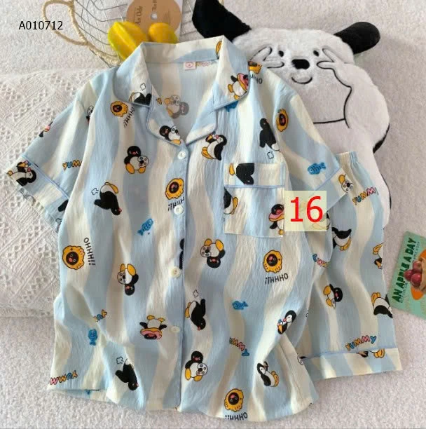 PIZAMA CỘC MẶC NHÀ - sỉ 109k
