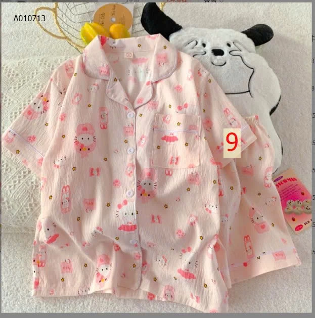 PIZAMA CỘC MẶC NHÀ - sỉ 109k