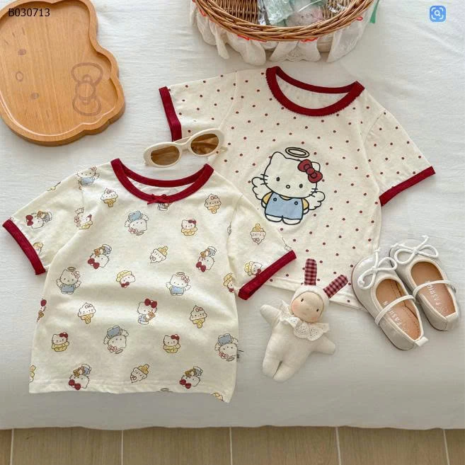ÁO KITTY BÉ GÁI-Sỉ giá 75K