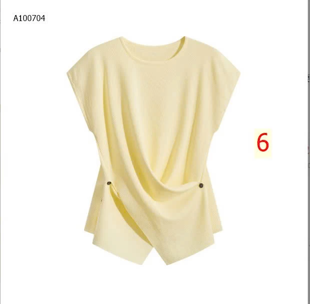 ÁO MONTOGHI DỆT KIM MỎNG SÁT NÁCH VẠT CHÉO -Sỉ giá 155k