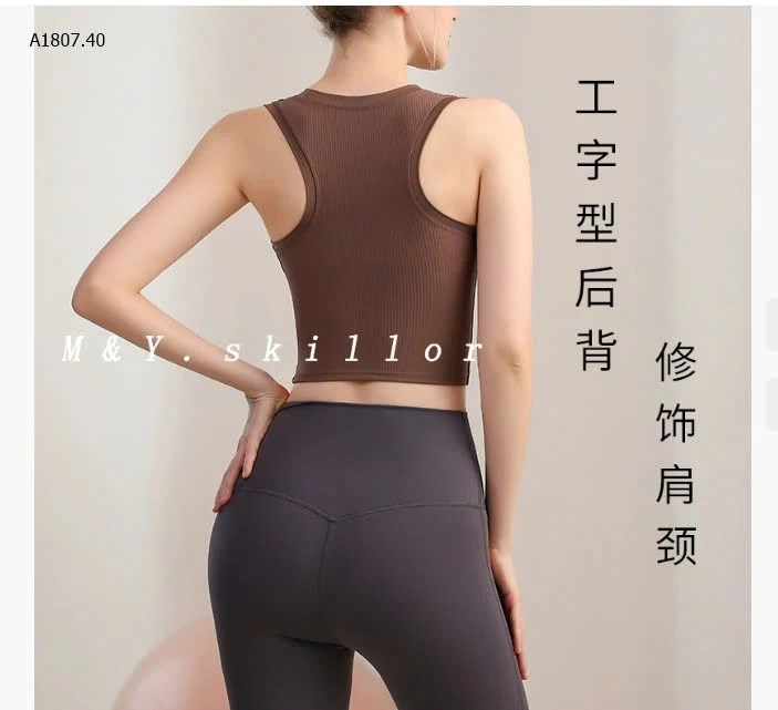 ÁO TẬP THỂ THAO HÃNG LULU  - sỉ 145k