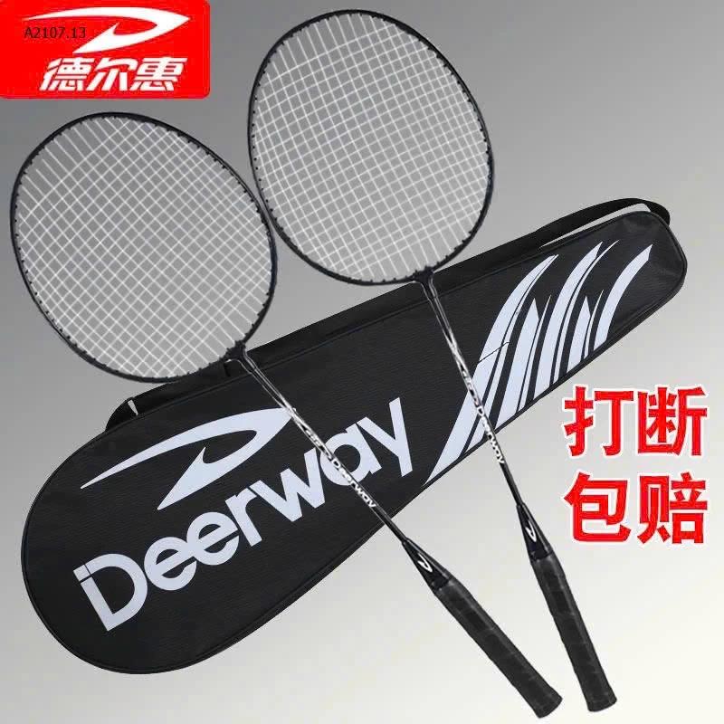 BỘ VỢT CẦU LÔNG H.ÃNG DEERWAY- Sỉ giá 88k/bộ 2 vợt tặng 2-3 quả cầu + túi đựng