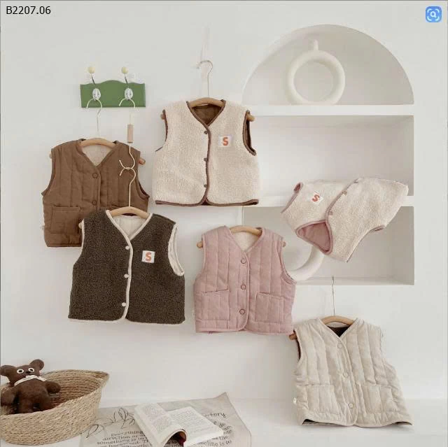 ÁO GHILE 2 MẶT CHO BÉ-Sỉ giá 103k