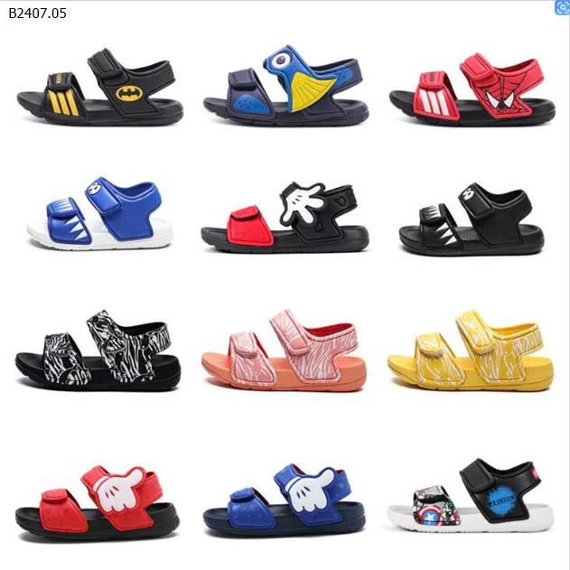 SANDAL QUAI NGANG HỌA TIẾT BG-Sỉ 115k