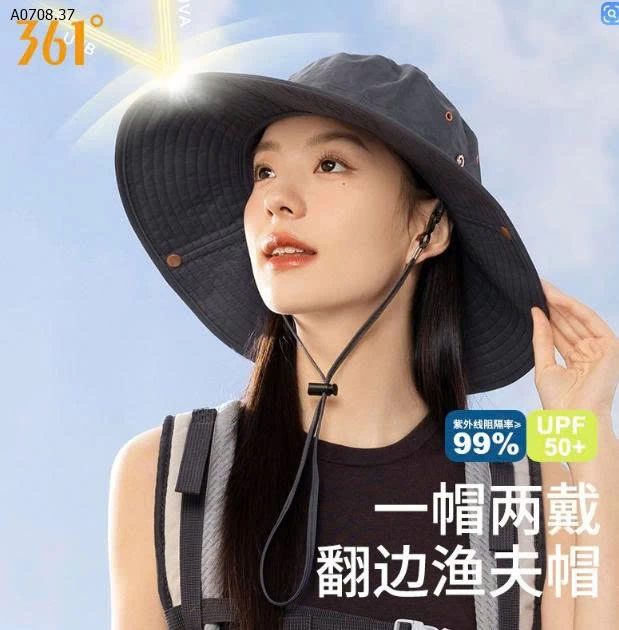 Mũ vành chống nắng hãng 361 - sỉ 130k
