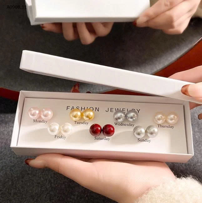 hoa tai ngọc trai Hãng GOLICC-Sỉ 110k