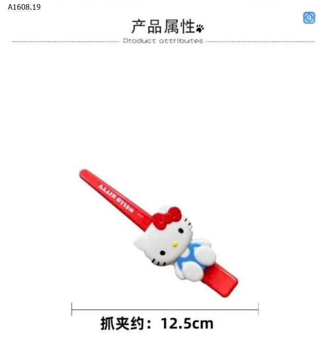 SET 4 KẸP TÓC HOẠT HÌNH - Giá sỉ 29k/ set 4c
