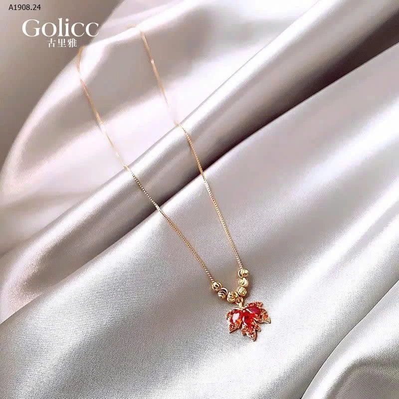 DÂY CHUYỀN HÌNH LÁ PHONG NHÀ GOLICC- sỉ 99k