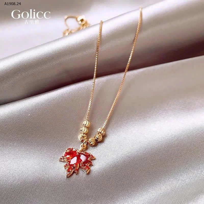 DÂY CHUYỀN HÌNH LÁ PHONG NHÀ GOLICC- sỉ 99k
