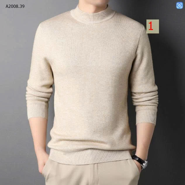 ÁO LEN NAM CỔ 3 PHÂN - sỉ 110k