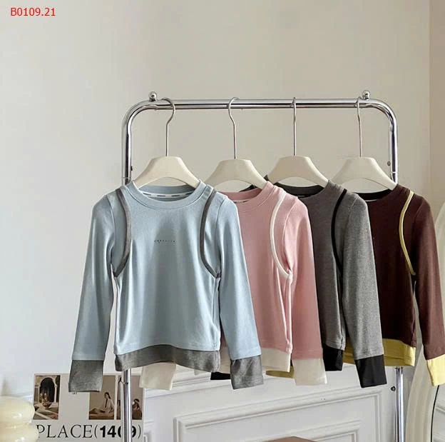 ÁO THUN DÀI TAY PHỐI MÀU AMBB -Giá sỉ sz 90-150: 150k 160: 163k 170: 178k