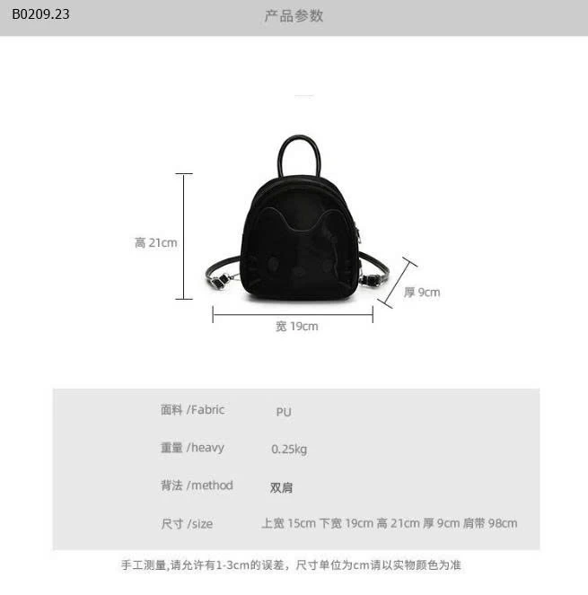 BALO Kitty MINI NHỎ XINH -Giá sỉ 135k