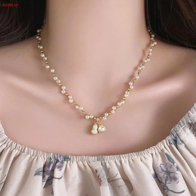 VÒNG CỔ NGỌC TRAI GOLICC - sỉ 150k