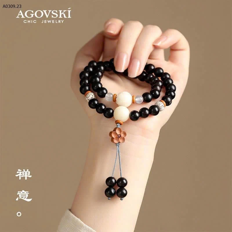 VÒNG TAY GỖ MUN- sỉ 130k