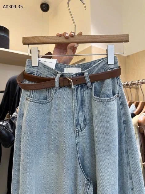 QUẦN JEAN SUÔNG ỐNG RỘNG- sỉ 195k