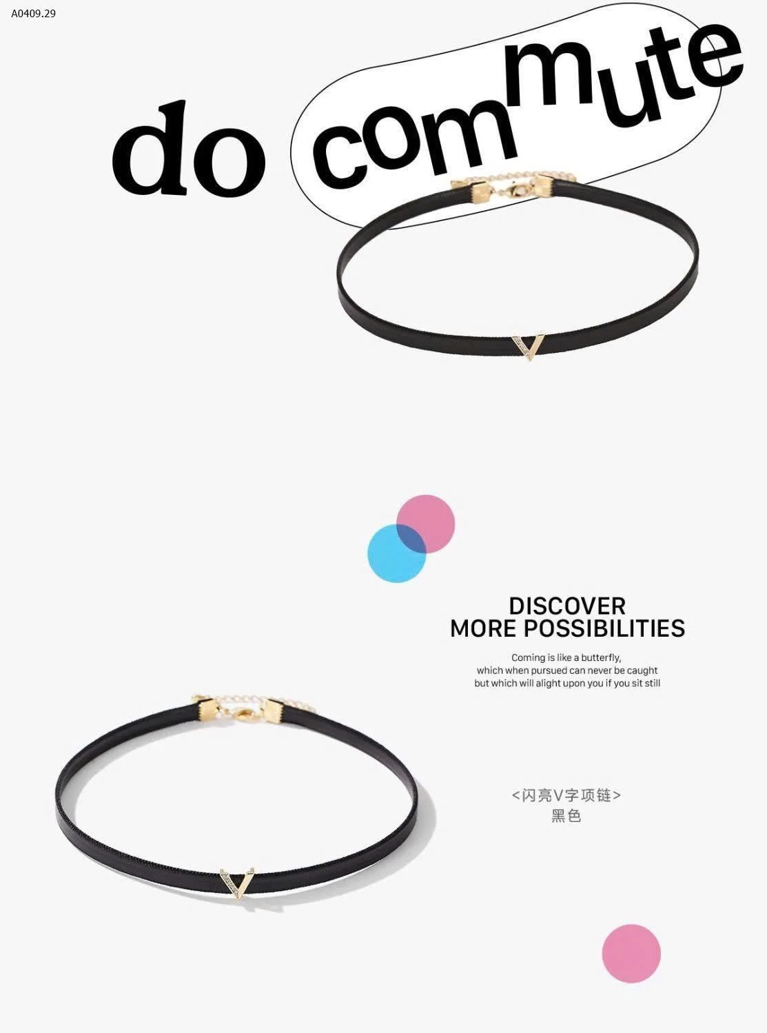 Vòng cổ choker Dodo Gogo - Giá sỉ 100k