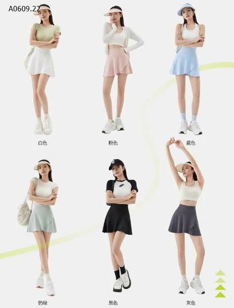 VÁY THỂ THAO NỮ -Giá sỉ 123k