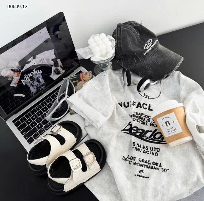 ÁO THUN BẠC MÀU IN CHỮ CÁ TÍNH-Giá sỉ  120k