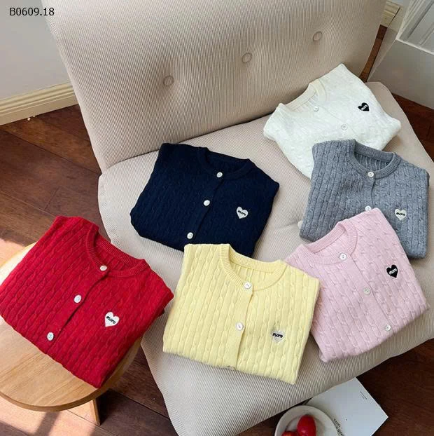 Áo cadigan AMBB -Giá sỉ  sz 90-150 giá 140k sz 160   giá 156k