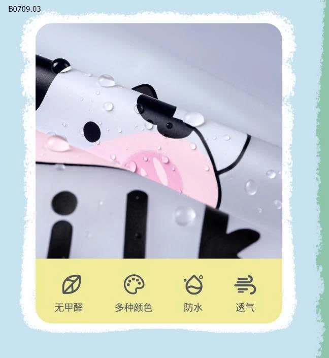 Áo mưa trẻ em Beimei - sỉ 90k