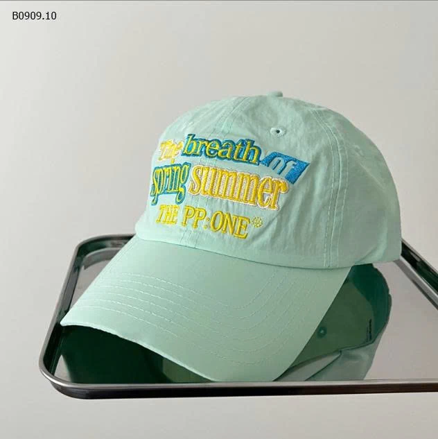 MŨ KẾT GIÓ THÊU CHỮ SẮC MÀU NỮ -Giá sỉ 95k