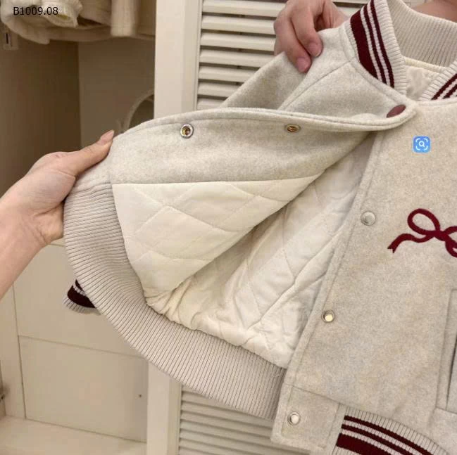 ÁO BOMBER BÓNG CHÀY NƠ BG-Giá sỉ 165k /1c 