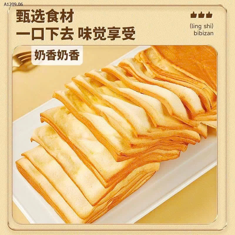 BÁNH MỲ NGÀN LỚP MINI HÃNG BIBIZAN SIÊU NGON- Giá sỉ 195k/1 set = 2kg