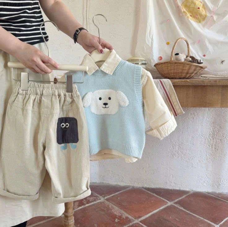 ÁO  GILE HÌNH CÚN CHO BÉ -Giá sỉ 137k