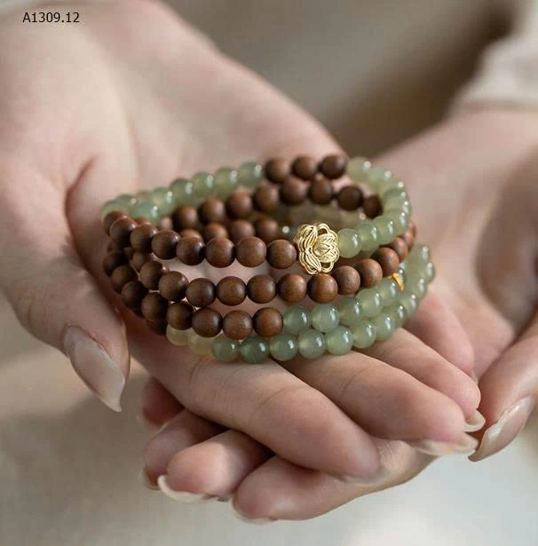 Vòng tay Đàn Hương Mix Ngọc - sỉ 105k