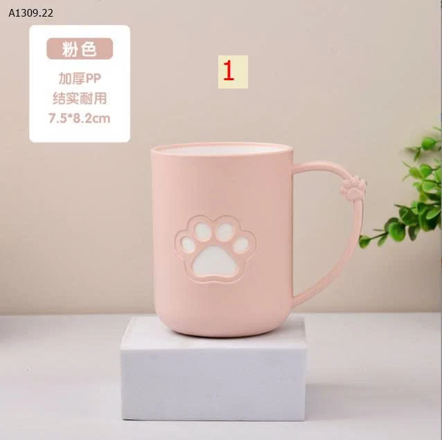 SET 2C CỐC ĐÁNH RĂNG CHÂN MÈO -Giá sỉ 59k/set 2 chiếc là 1 màu hoặc mix màu 